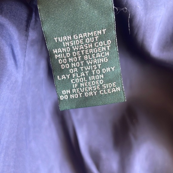 Ralph Lauren Gold Metallic Jacket - Picture 9 of 9